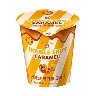 Double shot caramel popcorn